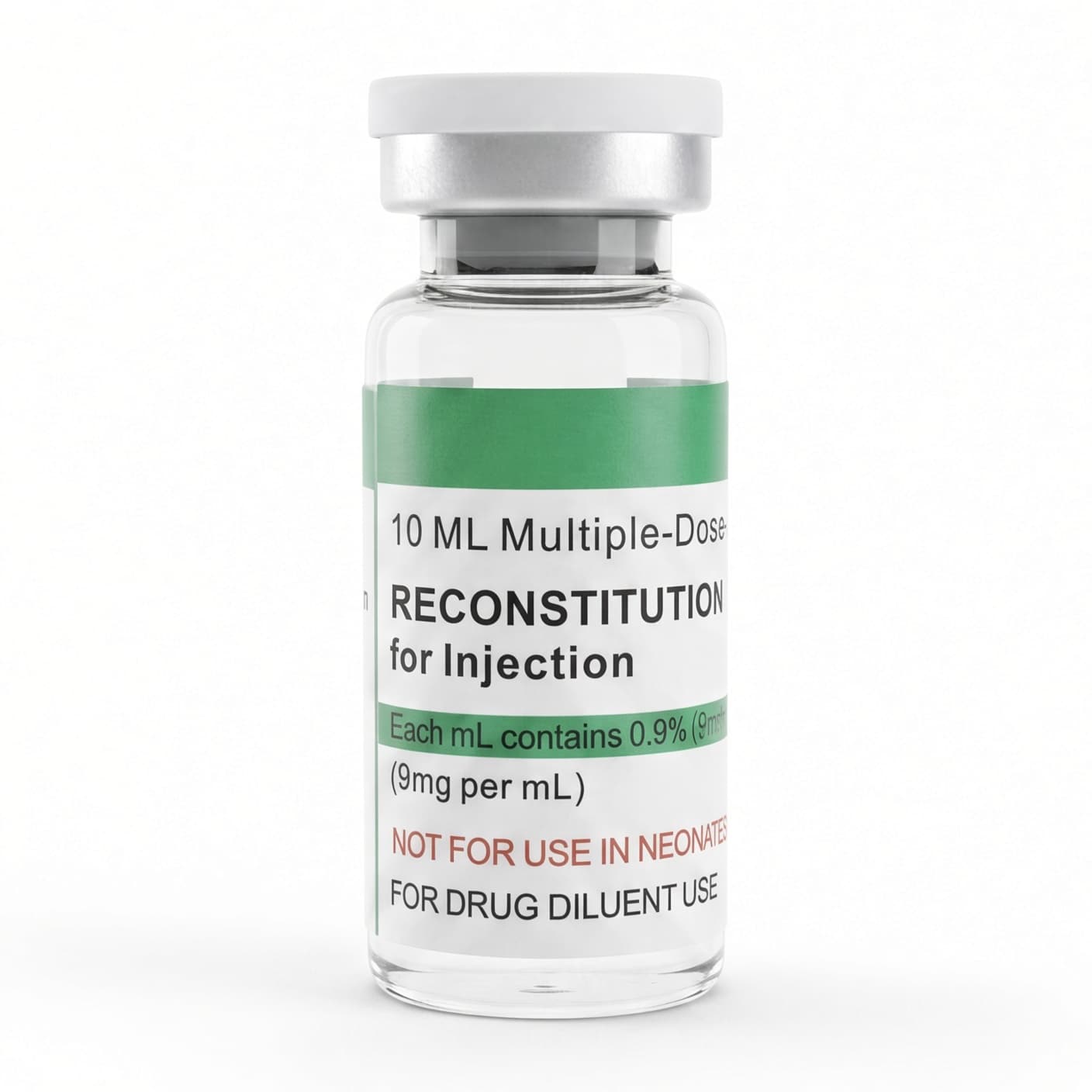 Reconstitution Solution 10mL (US Grade) peptide vial - Image 1 of 1